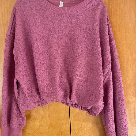 Daily Practice Tops - Daily Practice Pink Sweater/Sweatshirt